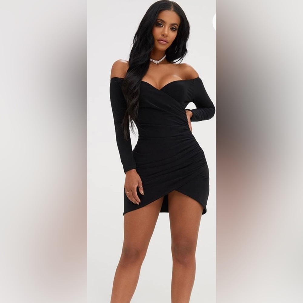 Ruched Bodycon Dress